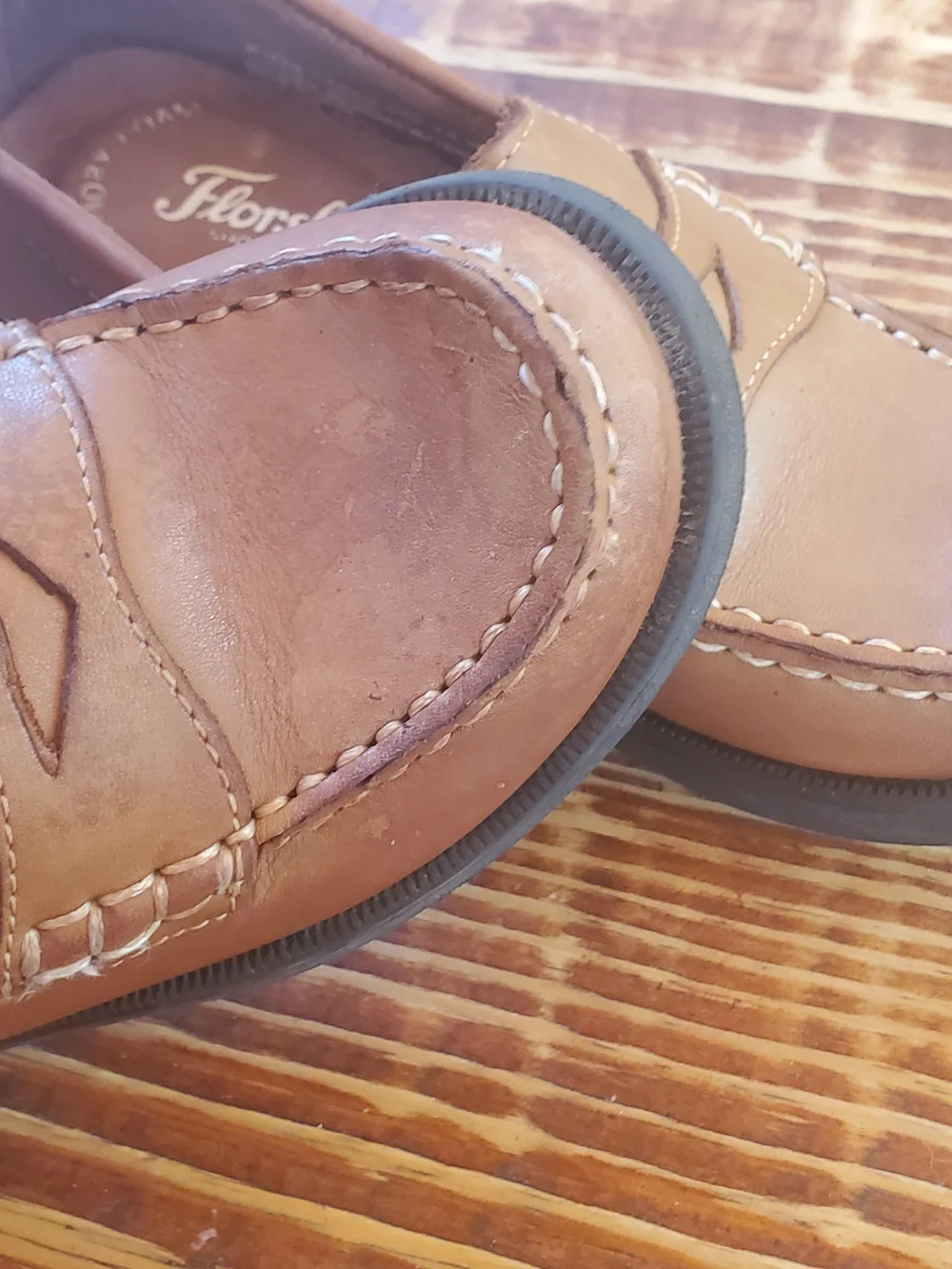 Florsheim smooth tan